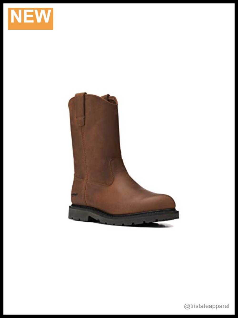 Leather Wellington Farm & Construction Rigger Work Boots